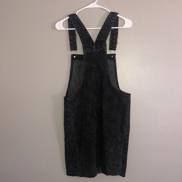 Wild Fable Women's Denim Pinafore Dress - Picture 10 of 11